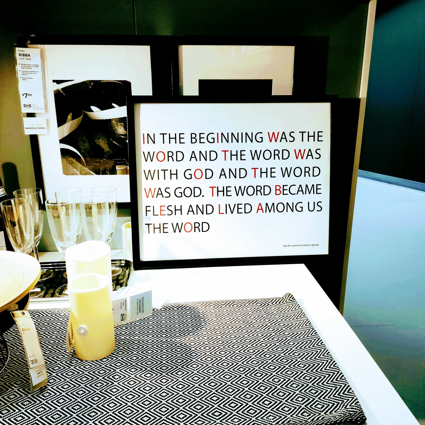 In the beginning